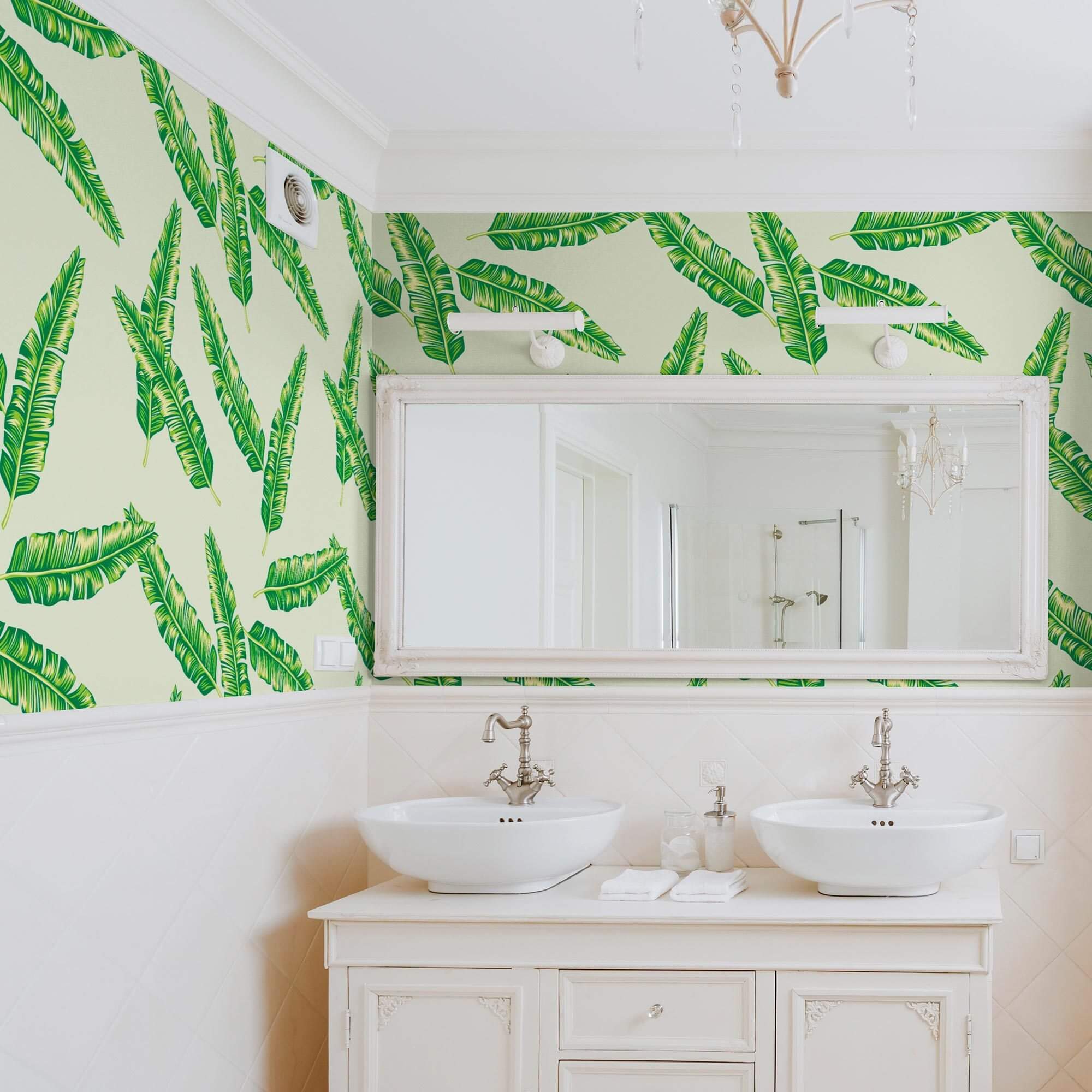 Green and Yellow Textured Floral Peel and Stick Removable Wallpaper - Self-Adhesive Decorative Wall Covering for Bedroom, Living Room, Nursery & Home Decor