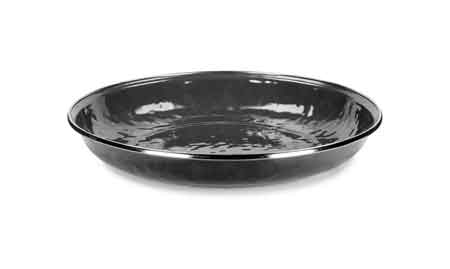 Premium Solid Black Pasta Plates - Set of 4 (10-Inch) for Italian Dining & Elegant Dinner Parties - Perfect for Restaurants, Home Entertaining & Gift Giving