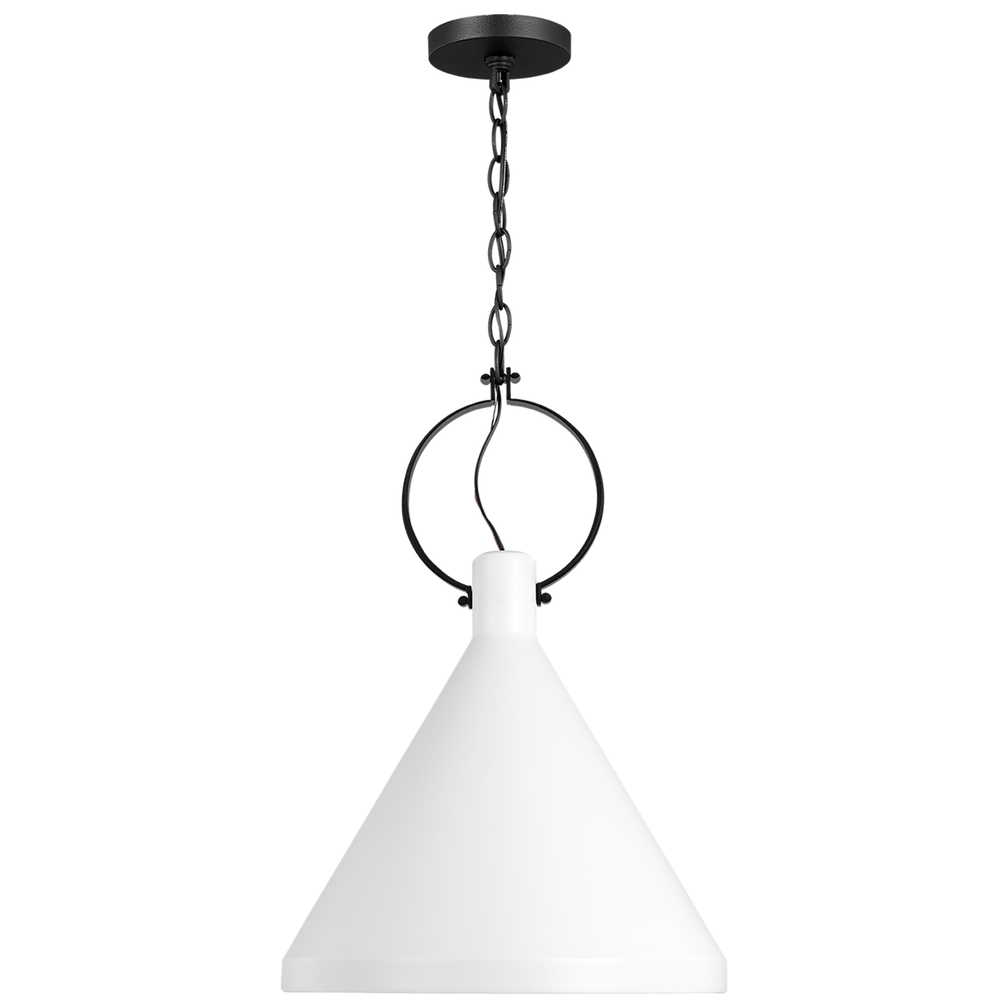 Randi 1 Light Pendant - Modern Single Bulb Hanging Light Fixture for Kitchen Island, Dining Room & Bedroom Decor