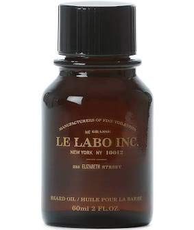 Le Labo Beard Oil for Men - 2 oz (60ml) Natural Hydrating & Conditioning Beard Growth Oil - Perfect for Daily Grooming & Styling