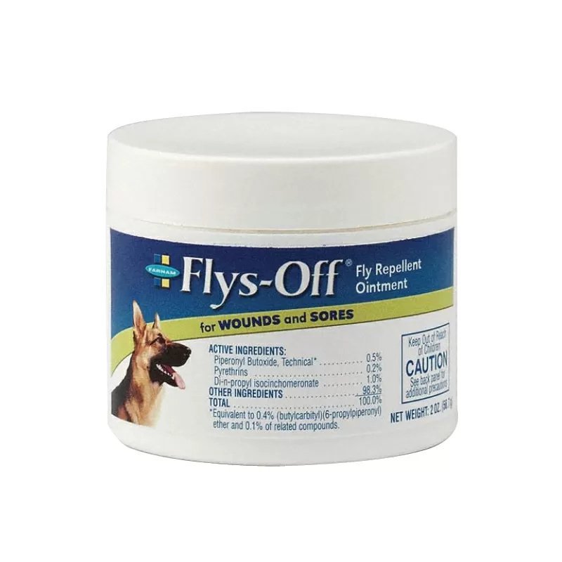 Flys Off® Fly Repellent Ointment - Natural Insect Repellent for Horses, Dogs & Livestock | Outdoor Protection for Stable, Farm & Riding
