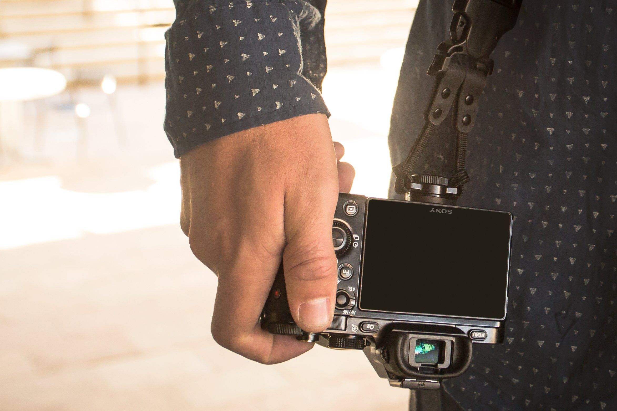 C-Loop Mini Camera Strap Tripod Mount - Secure Attachment for Mirrorless, Micro 4/3 & Compact Digital Cameras | Tangle-Free Design | Perfect for Travel, Vlogging & Outdoor Photography