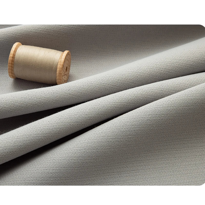 Premium Blackout Curtains - 100% Cotton Linen Blend, Anti-Bacterial & Custom Size for Bedroom, Living Room & Nursery - Light Blocking Thermal Insulated Window Treatment for Better Sleep & Privacy