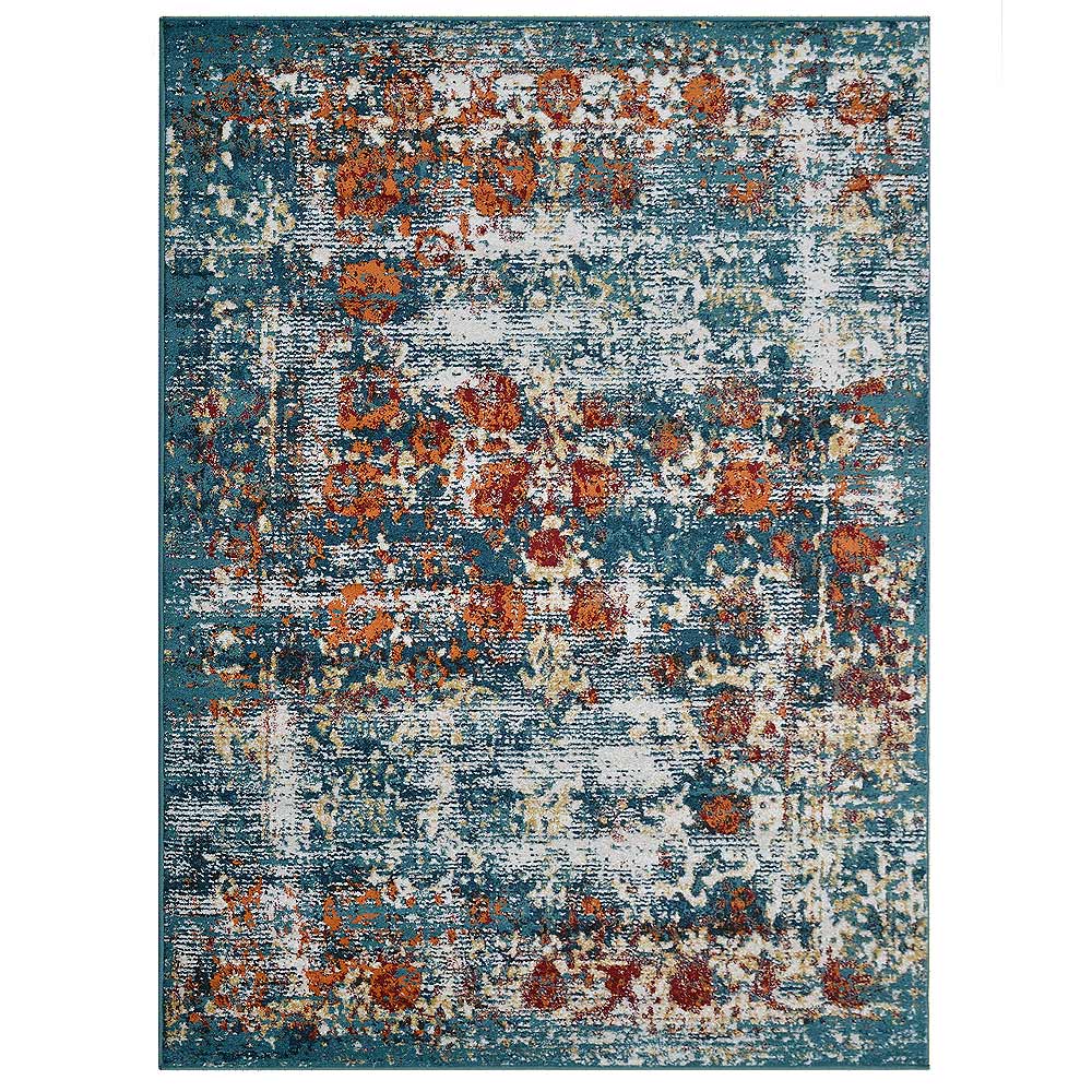 Silkentia Machine Woven Area Rug - Soft & Durable Non-Slip Carpet for Living Room, Bedroom, Dining Room - Perfect for Home Decor & Interior Design