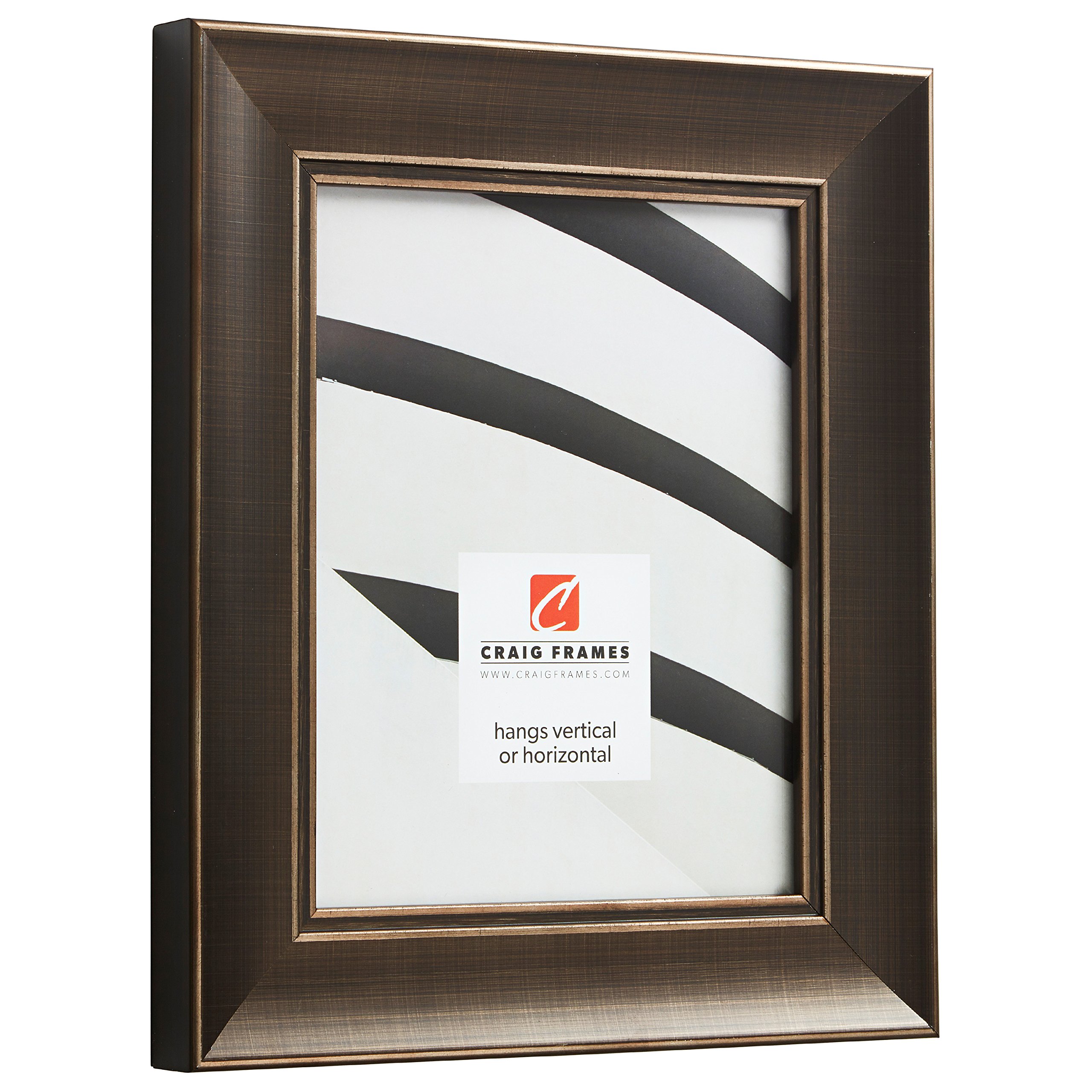 Craig Frames Metropolis 20x20 Inch Antique Pewter Picture Frame for Wall Art & Photos