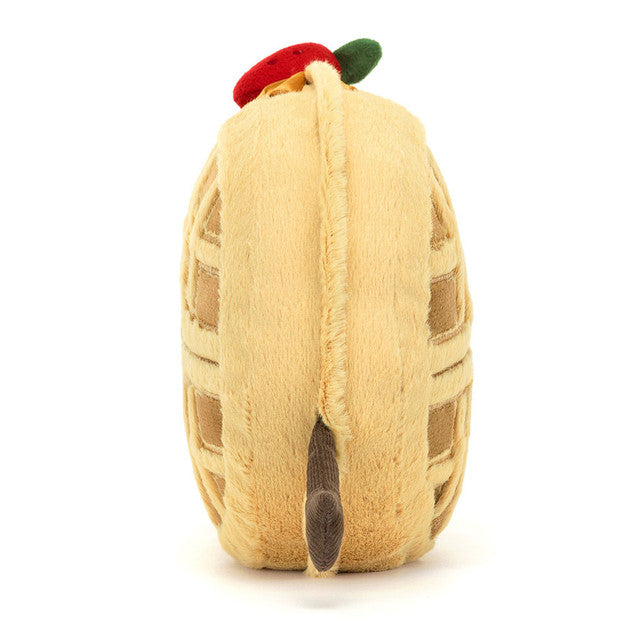 Amuseables Rene Waffle Plush Toy - Cute & Soft Stuffed Animal for Kids & Adults - Perfect for Gifts, Home Decor & Stress Relief
