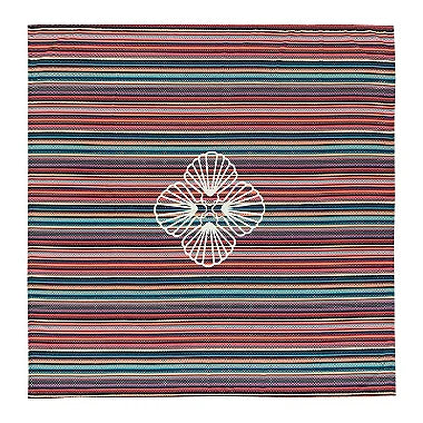 Stylish Colorful Stripes Swim Sarong Pareo Cover Up - Lightweight Beach Wrap for Women, Perfect for Poolside, Vacation & Summer Outfits