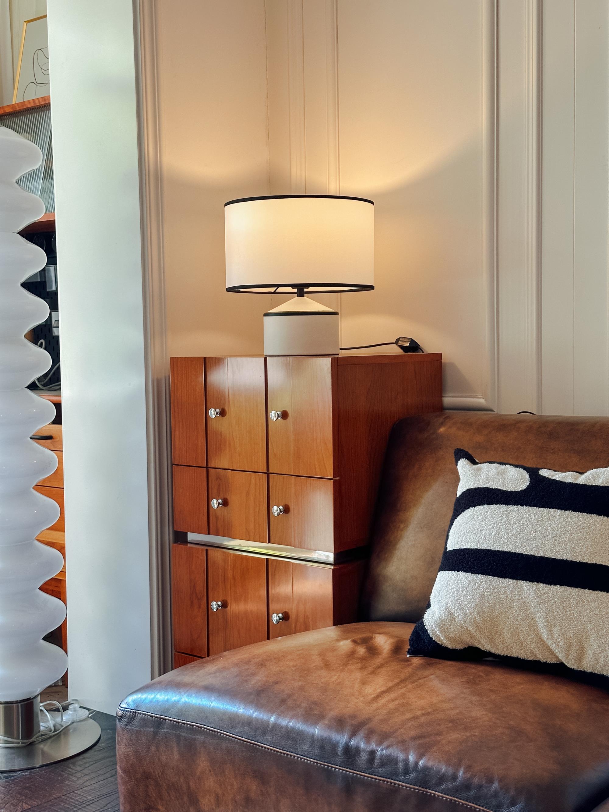 Modern Cyls Table Lamp - Adjustable LED Desk Light with USB Port for Home Office, Bedroom & Study - Perfect for Reading, Working & Nightstand Lighting
