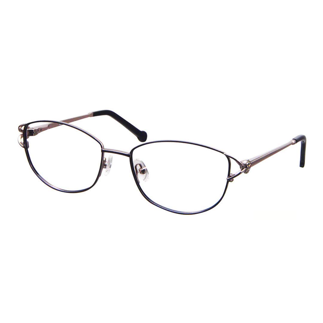 ProEyes Saturn Blue Light Blocking Titanium Reading Glasses with Spring Hinge – Anti-Reflective Resin Lens (0 Power) for Computer Use & Digital Eye Strain Relief