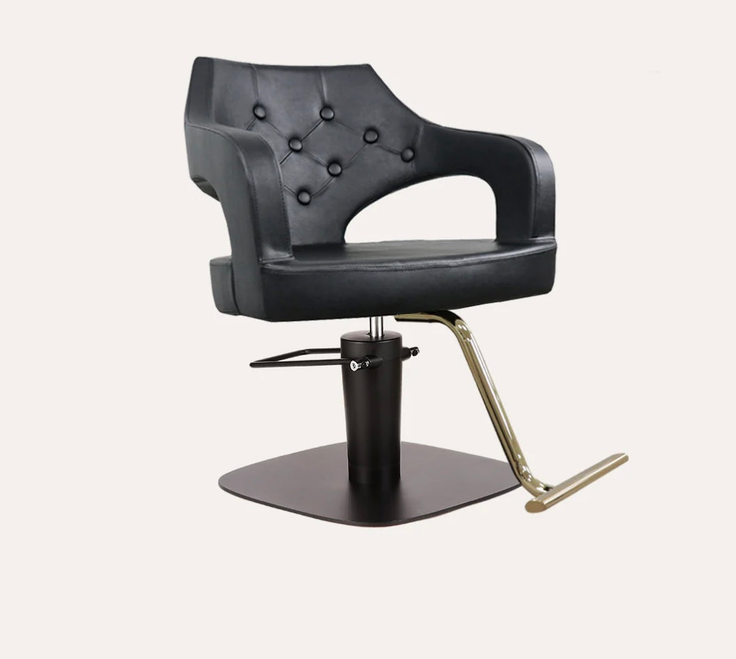 Premium Salon Chair for Hair Styling & Beauty Services - Adjustable Hydraulic Stylist Chair with Headrest & Footrest - Perfect for Salons, Barbershops & Home Use