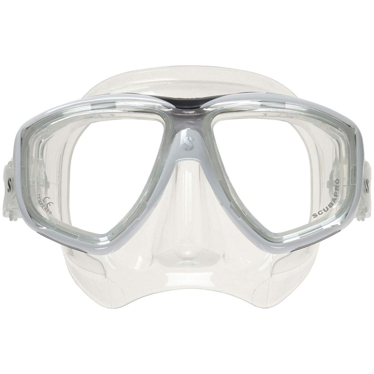 Scubapro Flux Mask - Premium Scuba Diving & Snorkeling Gear for Adults - Comfortable Anti-Fog Dive Mask with Wide View Lens - Perfect for Ocean Exploration, Coral Reef Adventures & Underwater Photography