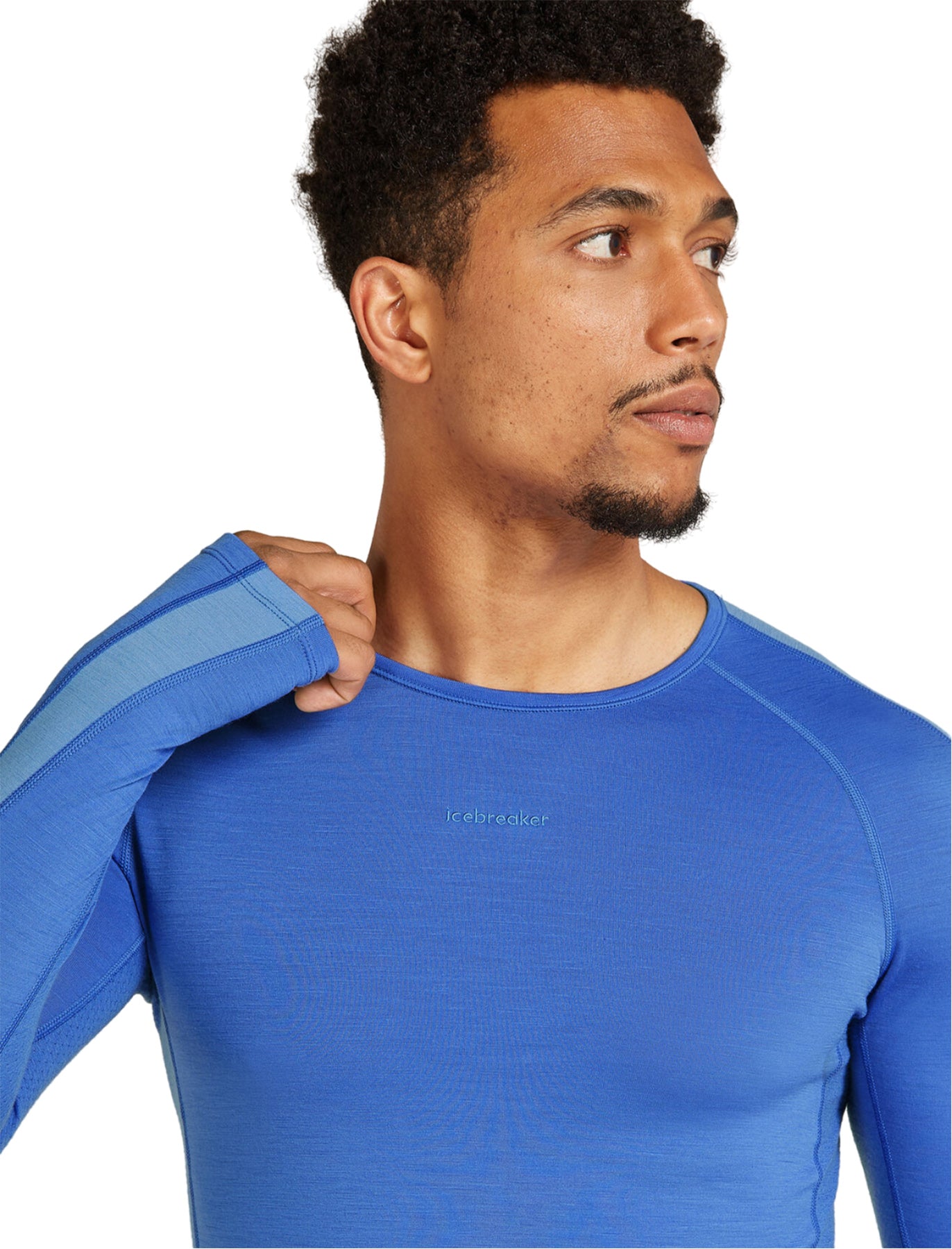 200 ZoneKnit Long Sleeve Crewneck Thermal Top for Men - Warm Winter Base Layer for Outdoor Activities & Cold Weather Sports