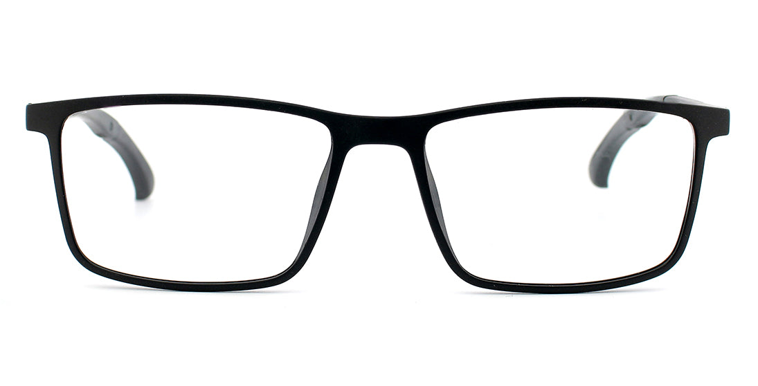 Classic Thin Rimmed Rectangle Eyeglass Frames MA09 01 - Lightweight Acetate Glasses for Men & Women - Perfect for Reading, Work & Everyday Wear