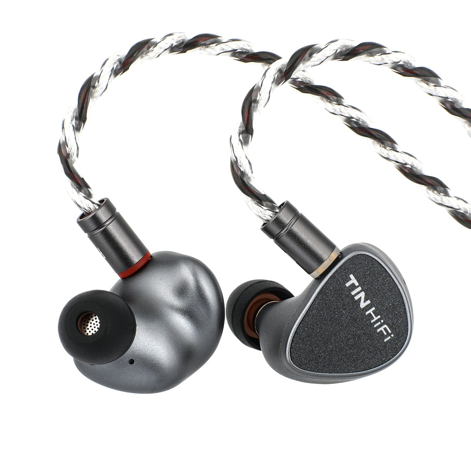 TinHiFi T5S High Definition Balanced HiFi In-Ear Monitors with Detachable Cable - Perfect for Audiophiles, Music Lovers & Studio Recording
