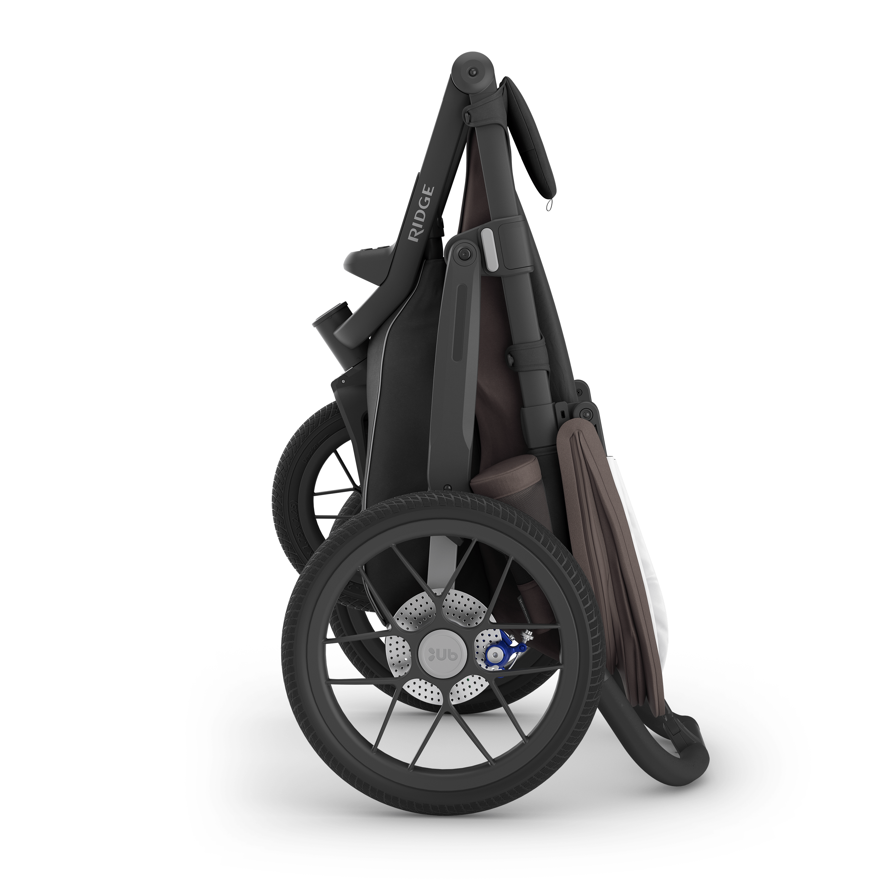 UPPAbaby Ridge All-Terrain Jogging Stroller - Lightweight Compact Travel Stroller for Running, Hiking & Outdoor Adventures