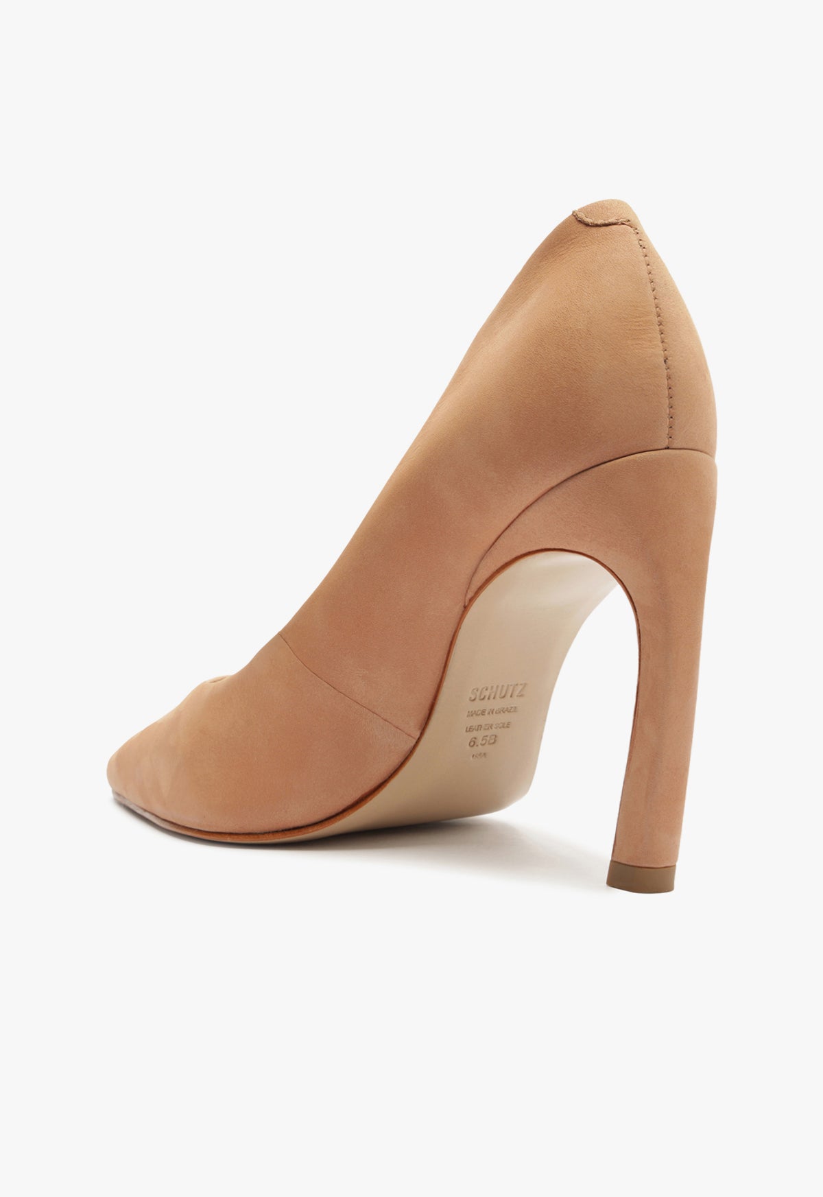 Lou Curve Nubuck Pump Women's Heels - 24mm High Heel Shoes for Women (S2144300010006) | Perfect for Office, Parties & Special Occasions