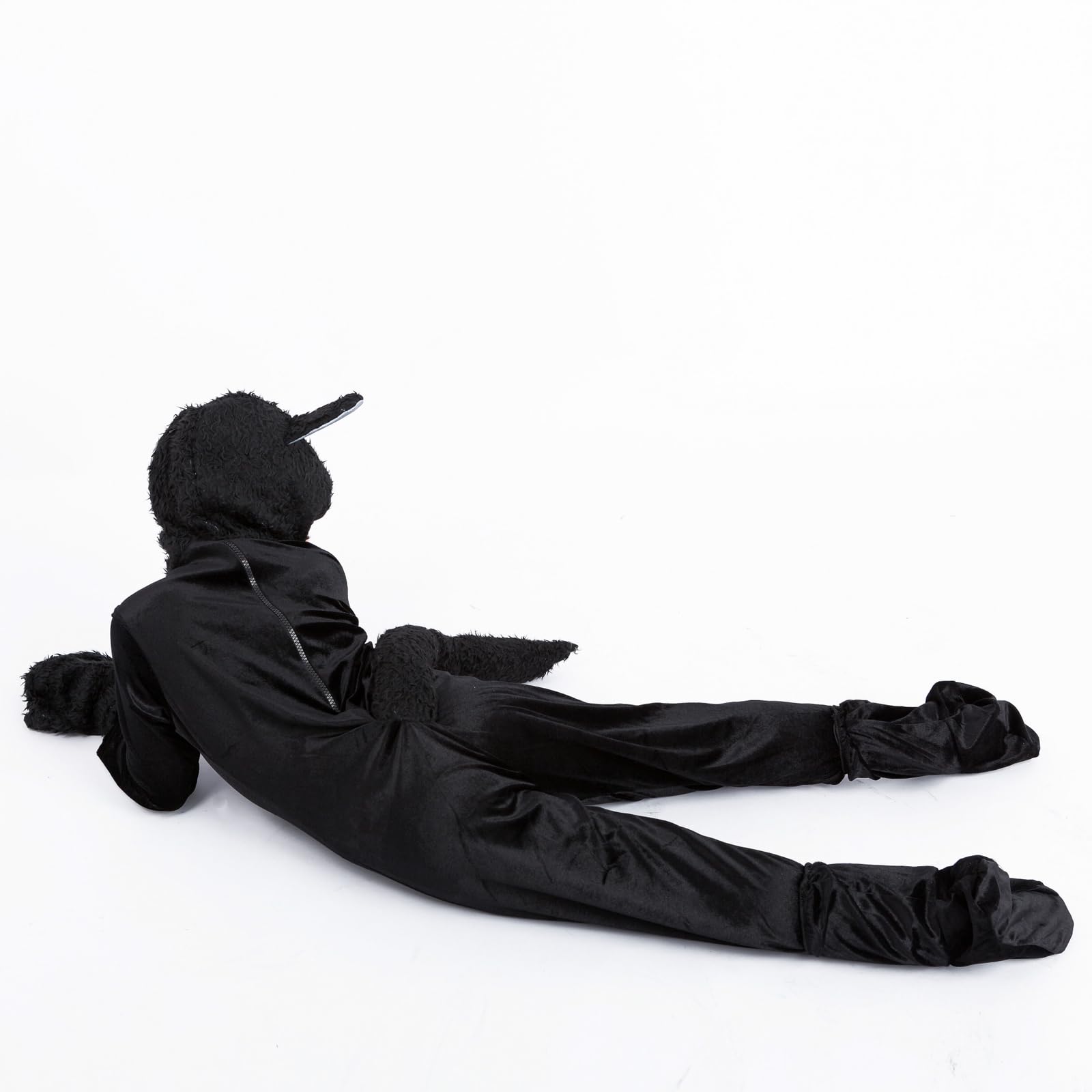 Black Cat Halloween Costume for Girls & Boys - Kids Animal Cosplay Jumpsuit for Dress Up Parties, Trick or Treating & Halloween Events