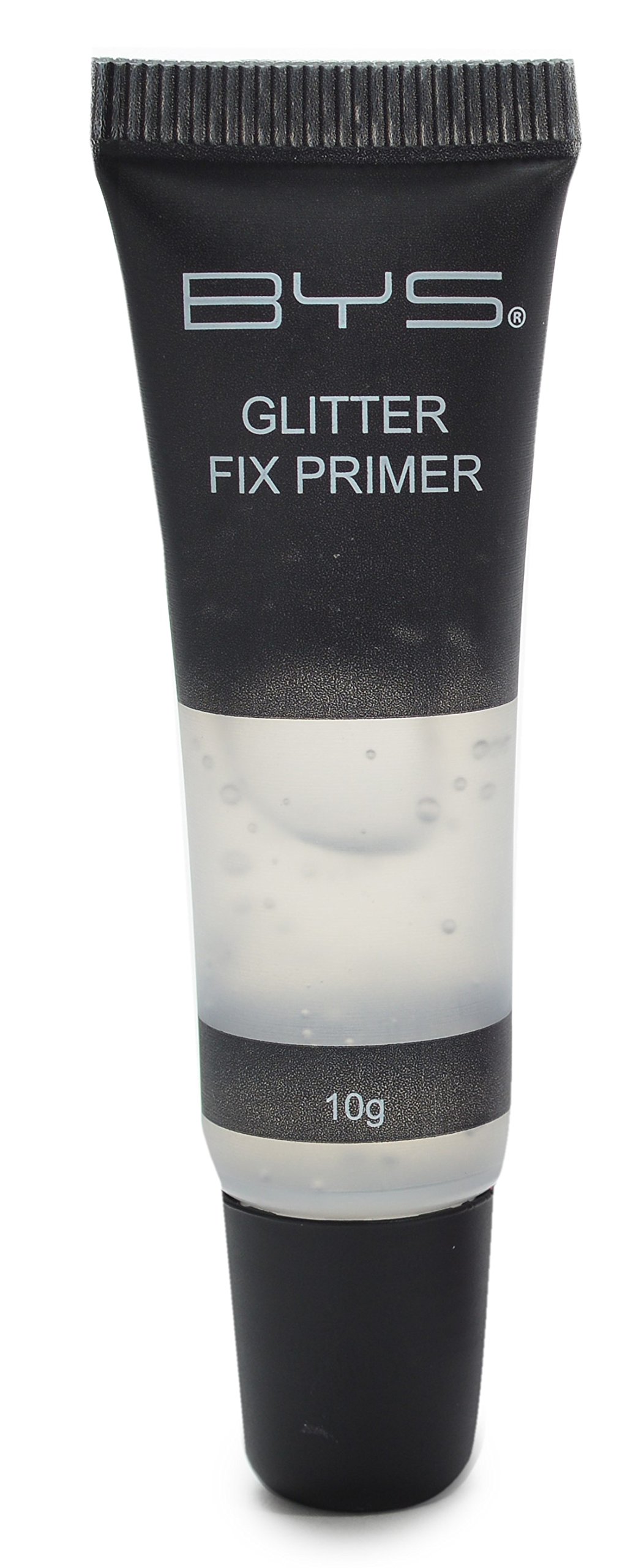 BYS Glitter Face and Body Kit with Primer - Silver | Shimmer Makeup Set for Festival, Halloween, Cosplay & Body Art | Vegan & Cruelty-Free