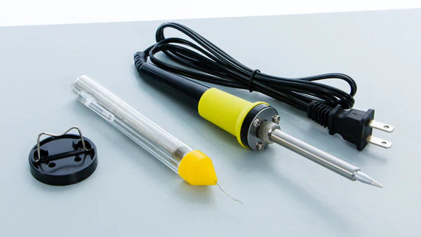 TeacherGeek Soldering Kit - 10 Pack with Tools & Components for DIY Electronics Projects - Perfect for STEM Education, Classroom Labs & Home Workshops