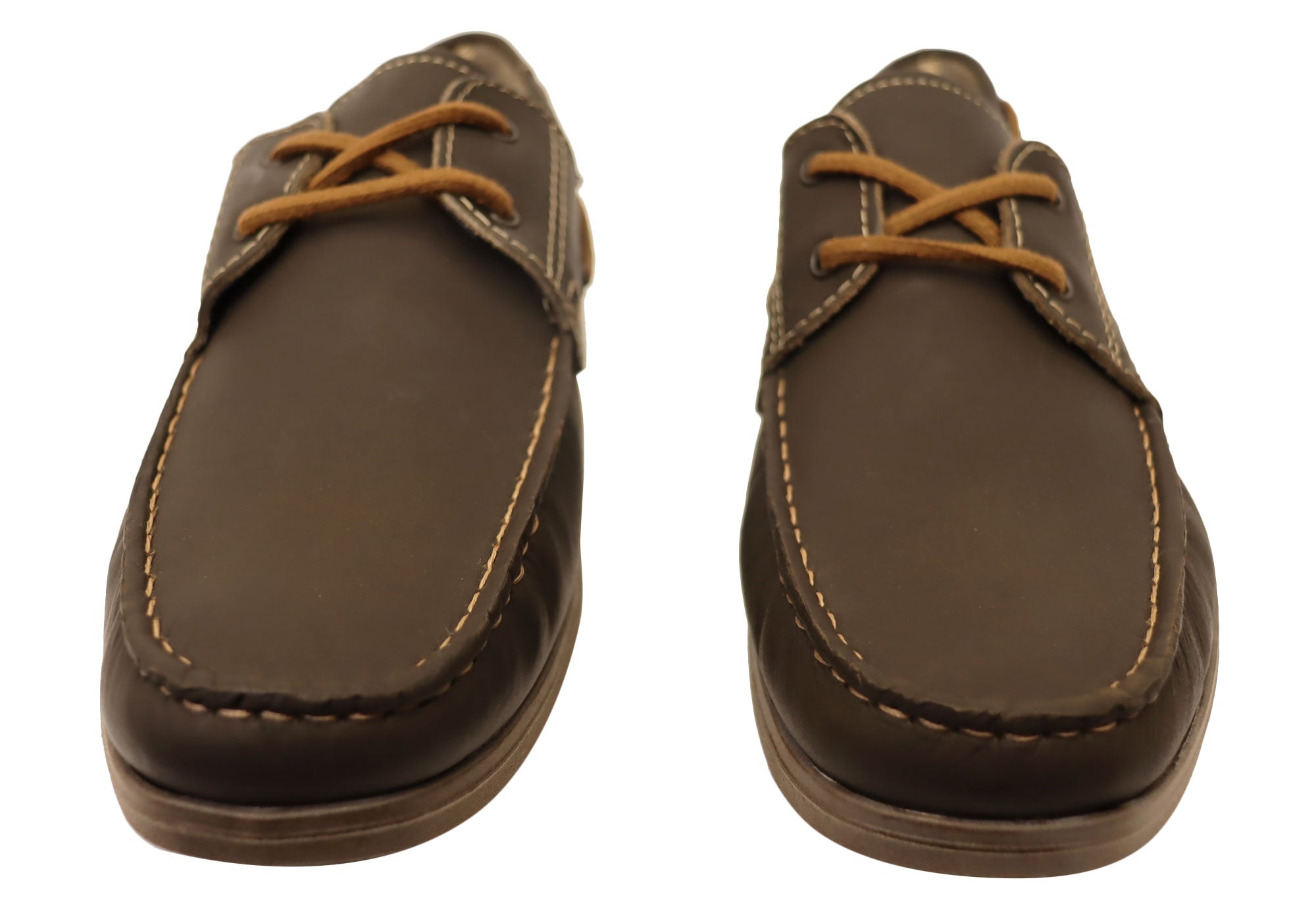 **Men's Comfortable Casual Leather Boat Shoes - Pegada Lapel - Handmade in Brazil - Perfect for Sailing, Walking & Outdoor Adventures**