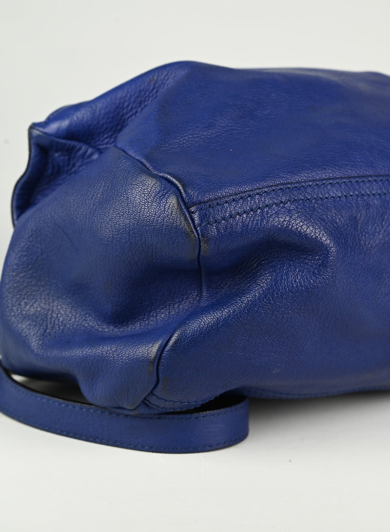 Givenchy Pandora Leather Handbag in Blue - Luxury Crossbody Bag for Women, Perfect for Work, Travel & Evening Events