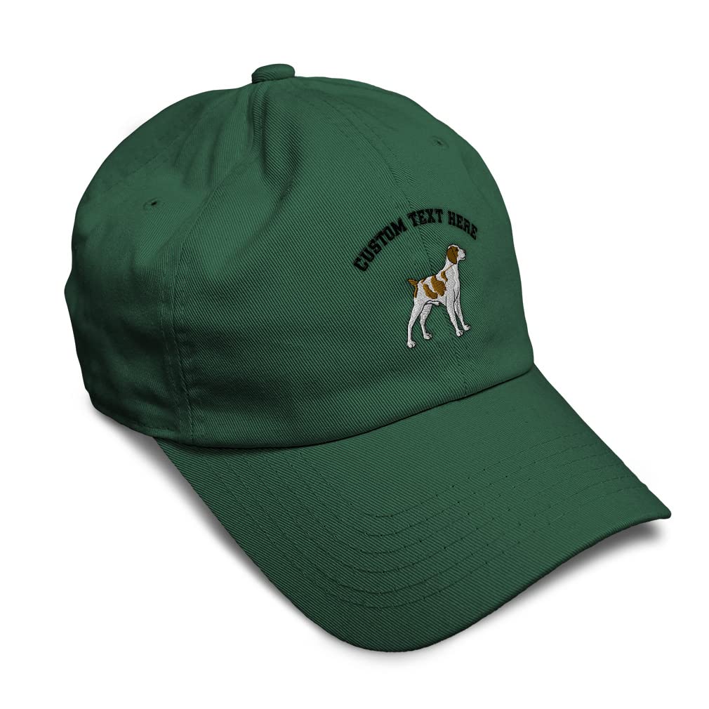 Soft Cotton Brittany Spaniel Embroidered Baseball Cap - Adjustable Dog Lover Hat for Men & Women | Perfect for Outdoor Activities, Hiking, and Casual Wear