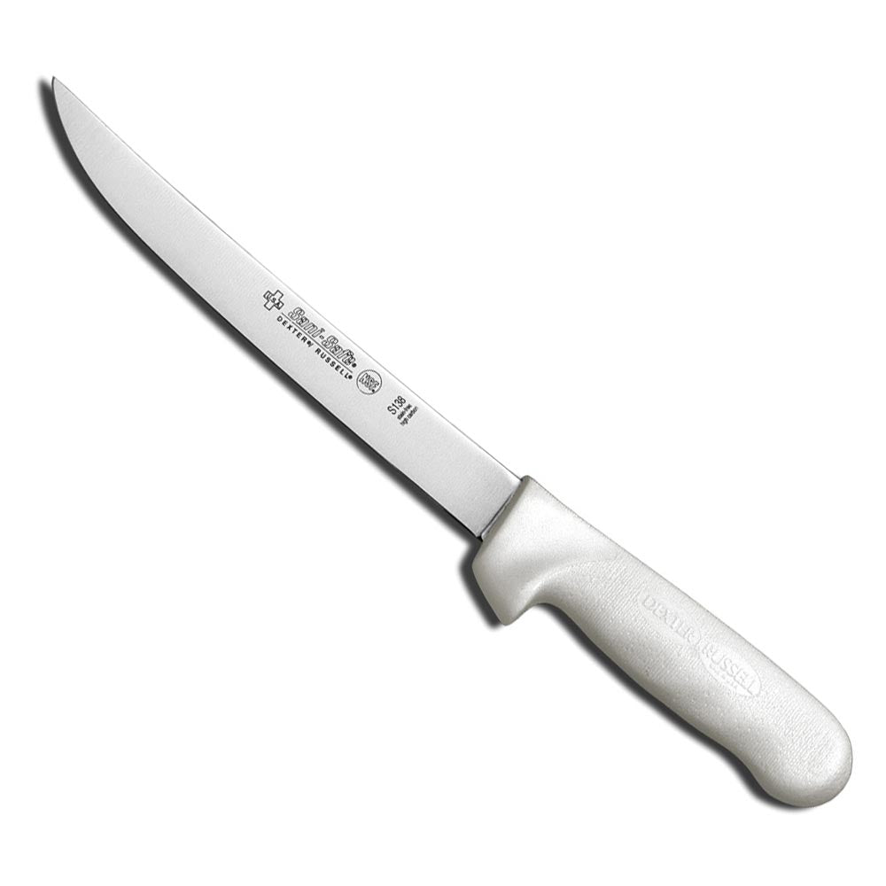 Dexter 8-Inch Sani Safe Wide Fillet Knife - Professional Grade Stainless Steel Fish Fillet Knife for Precise Cutting - Perfect for Fishing, Hunting, and Kitchen Use