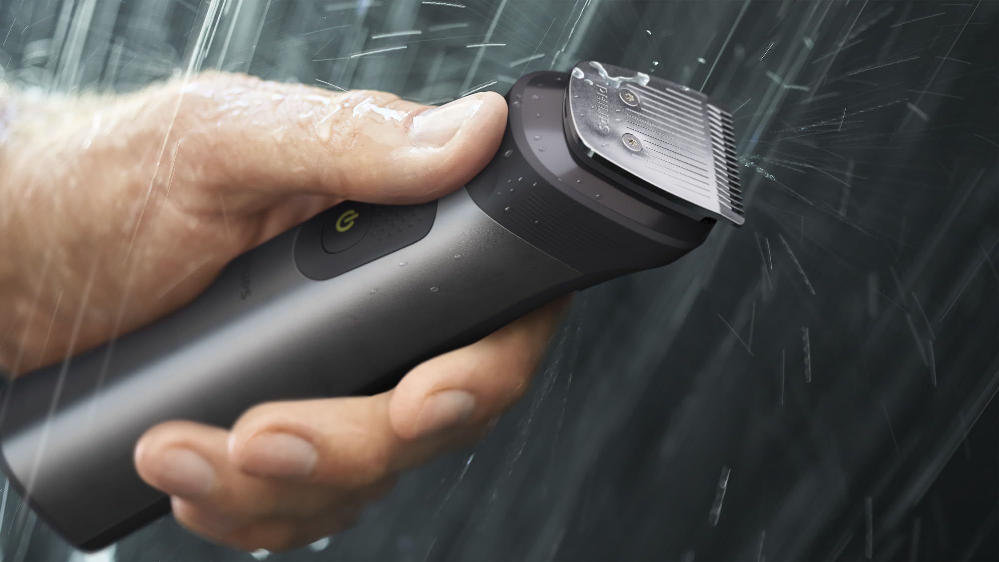 Philips Multi Groomer All-in-One Trimmer Series 7000 (MG7960/28) - Men's Grooming Kit for Beard, Hair, Body & Nose - No Blade Oil Needed - Perfect for Travel, Home & Gym Use