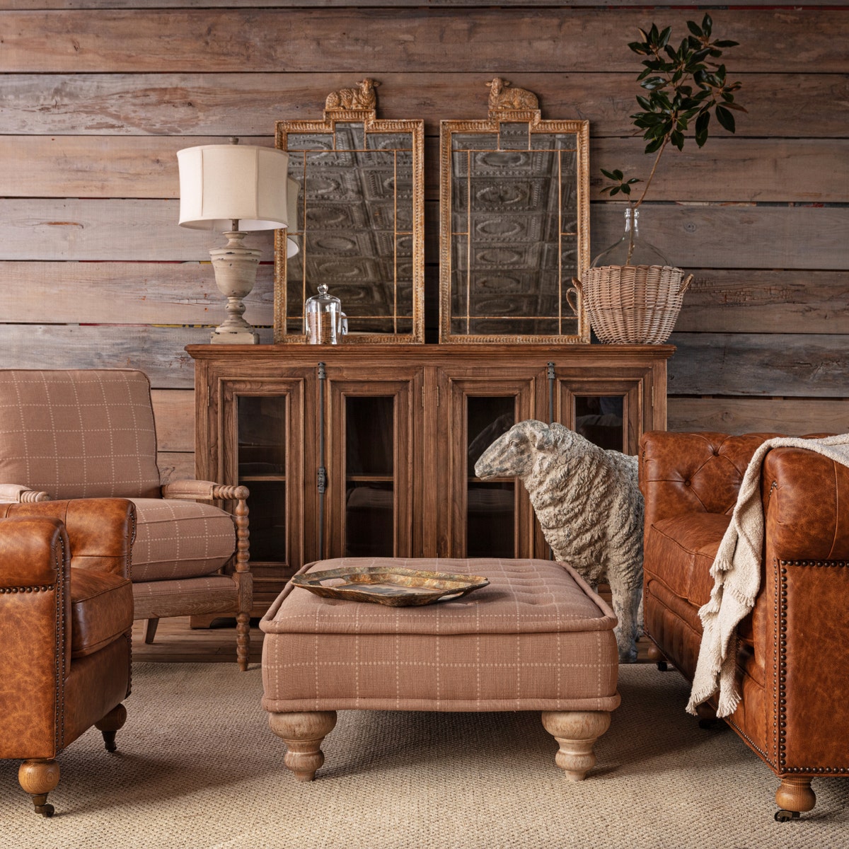 Cozy Fawn Brown Storage Ottoman Bench with Tufted Top - Perfect for Living Room, Bedroom, or Nursery as Footrest, Seating & Storage Solution