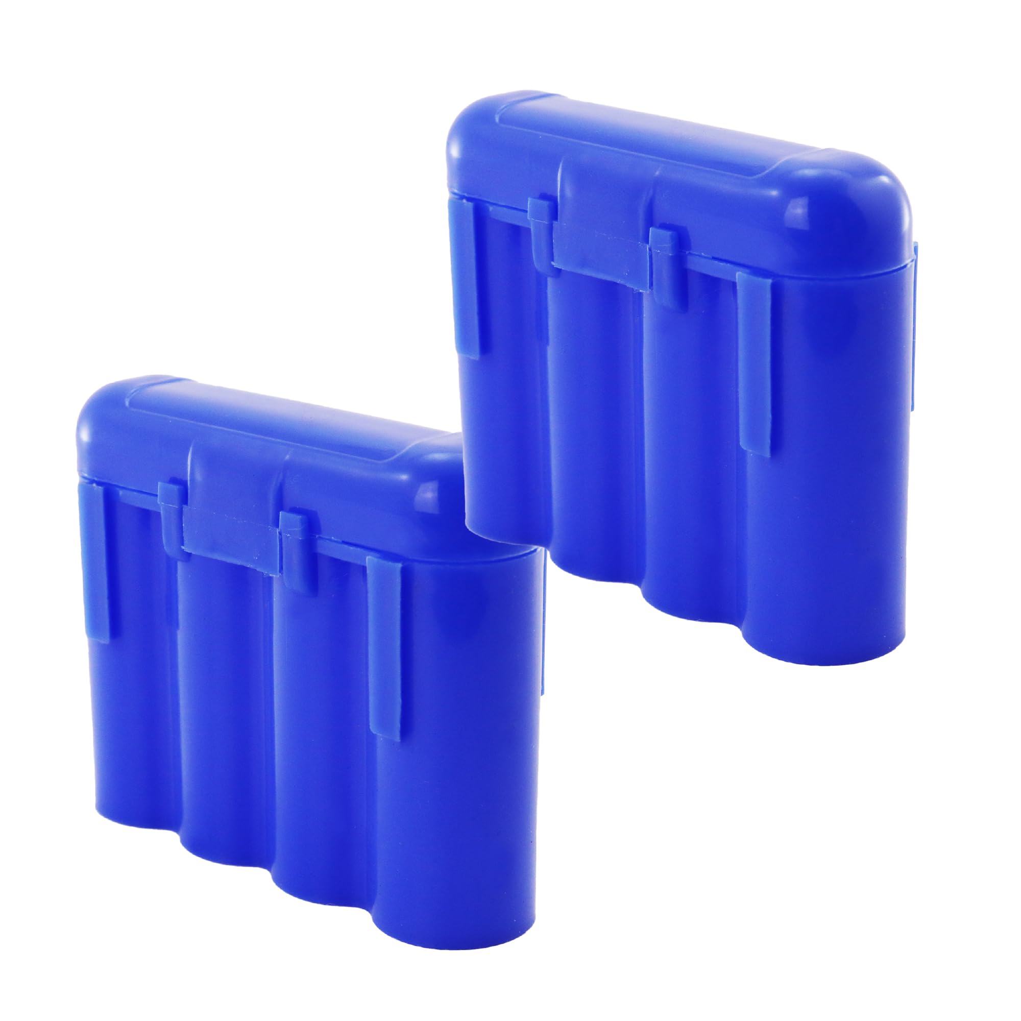 Plastic Storage Case Holder Box - Durable & Lightweight (Pack of 2, Blue) | Organize Small Items, Jewelry, Crafts & Office Supplies | Fast USA Shipping