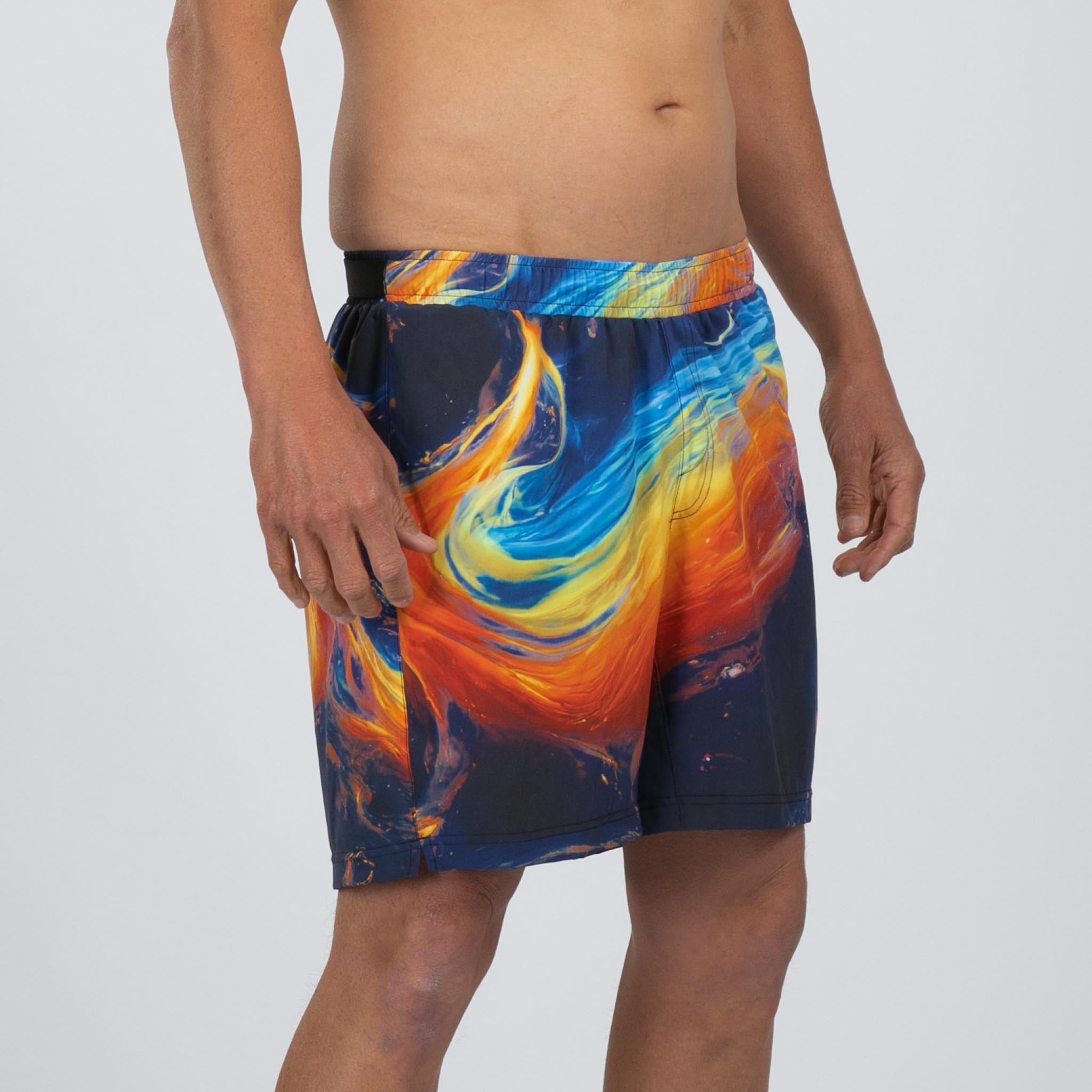 Limited Edition Men's Running Shorts - Breathable & Lightweight for Workouts & Gym | Space Design