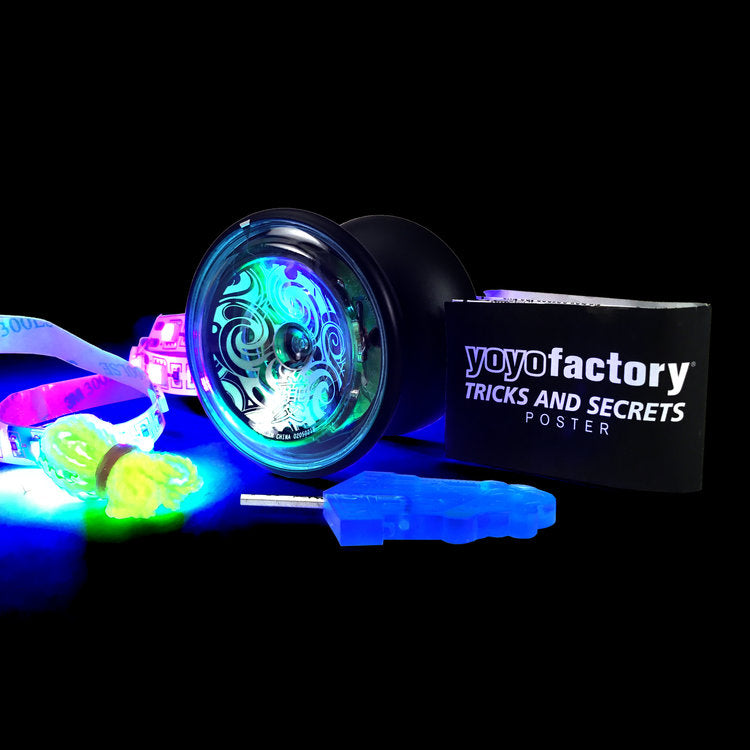 YoYoFactory Kui Professional Yo-Yo for Beginners & Advanced Players - Perfect for Tricks, Competitions & Stress Relief