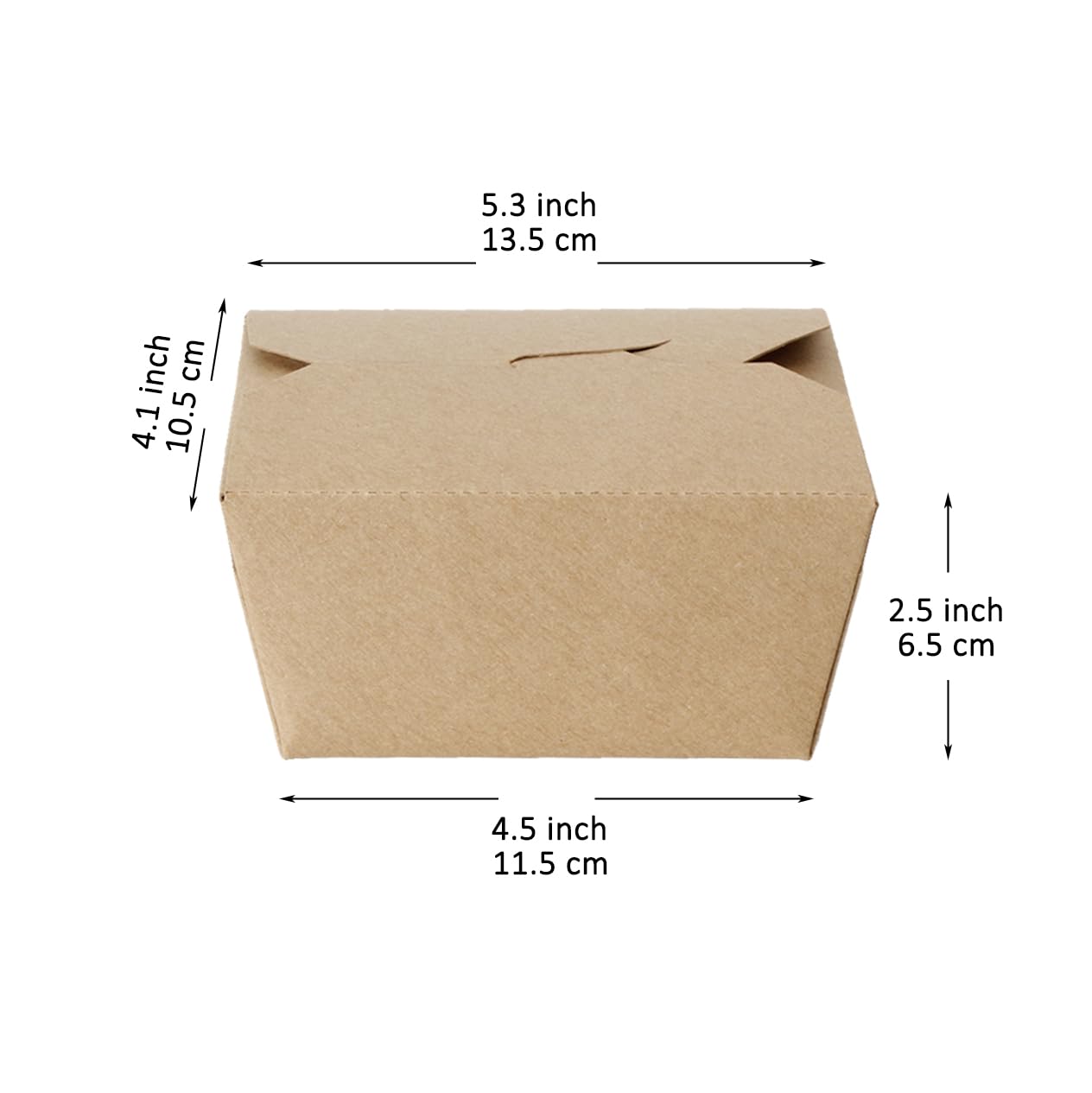Youngever 50-Pack 26oz Disposable Food Containers - Eco-Friendly Takeout Boxes for Restaurants & Catering