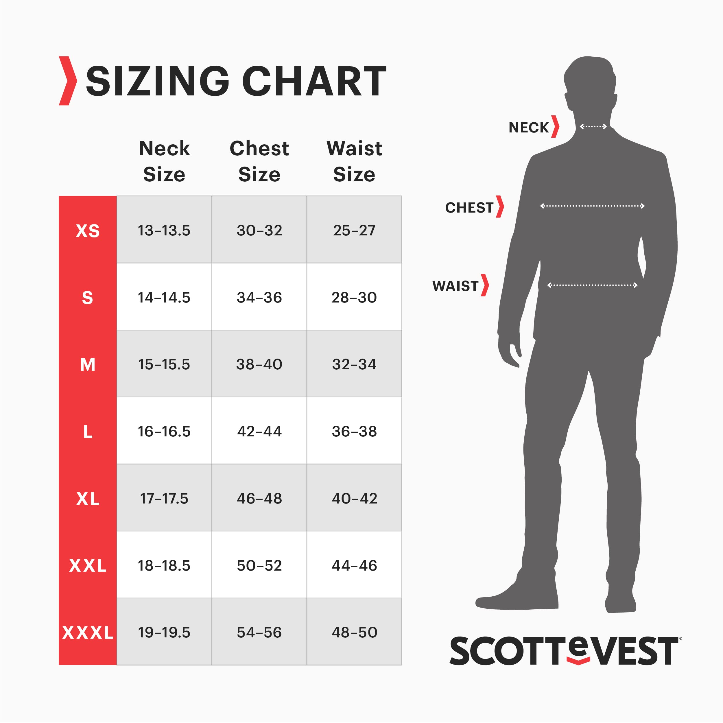SCOTTeVEST Men's Featherweight Vest with 16 Hidden Pockets - Lightweight Water Repellent Travel Vest for Outdoor Activities, Hiking & Daily Wear