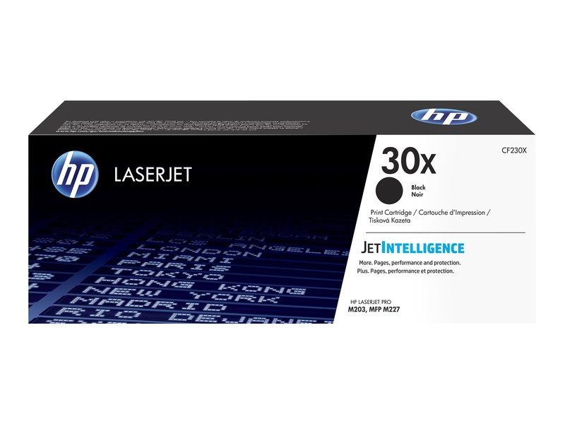 HP 30X High Yield Black Toner Cartridge for HP LaserJet Pro M203/M227 Series Printers - Compatible with Office & Home Printing Needs