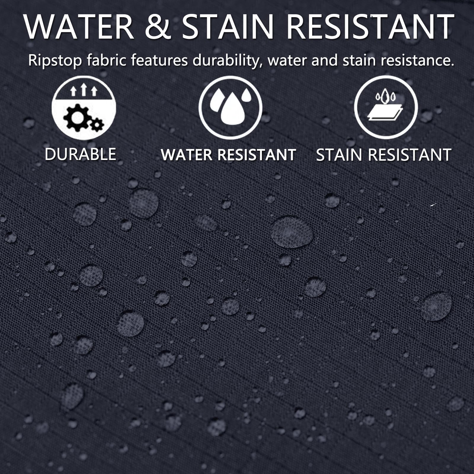 **Men's Stretch Tactical Pants - Water Resistant Ripstop Cargo Pants for Outdoor, Work & Hiking - Lightweight EDC Tactical Pants for Camping, Travel & Everyday Wear**