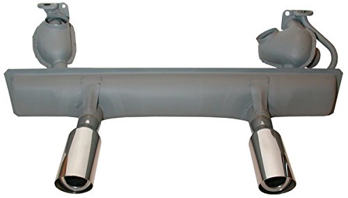 JP Sports Muffler Rear Stainless Steel Exhaust for VW Beetle Cabriolet Kaefer 113251053AK - Performance Upgrade & Enhanced Sound for Classic VW Cars