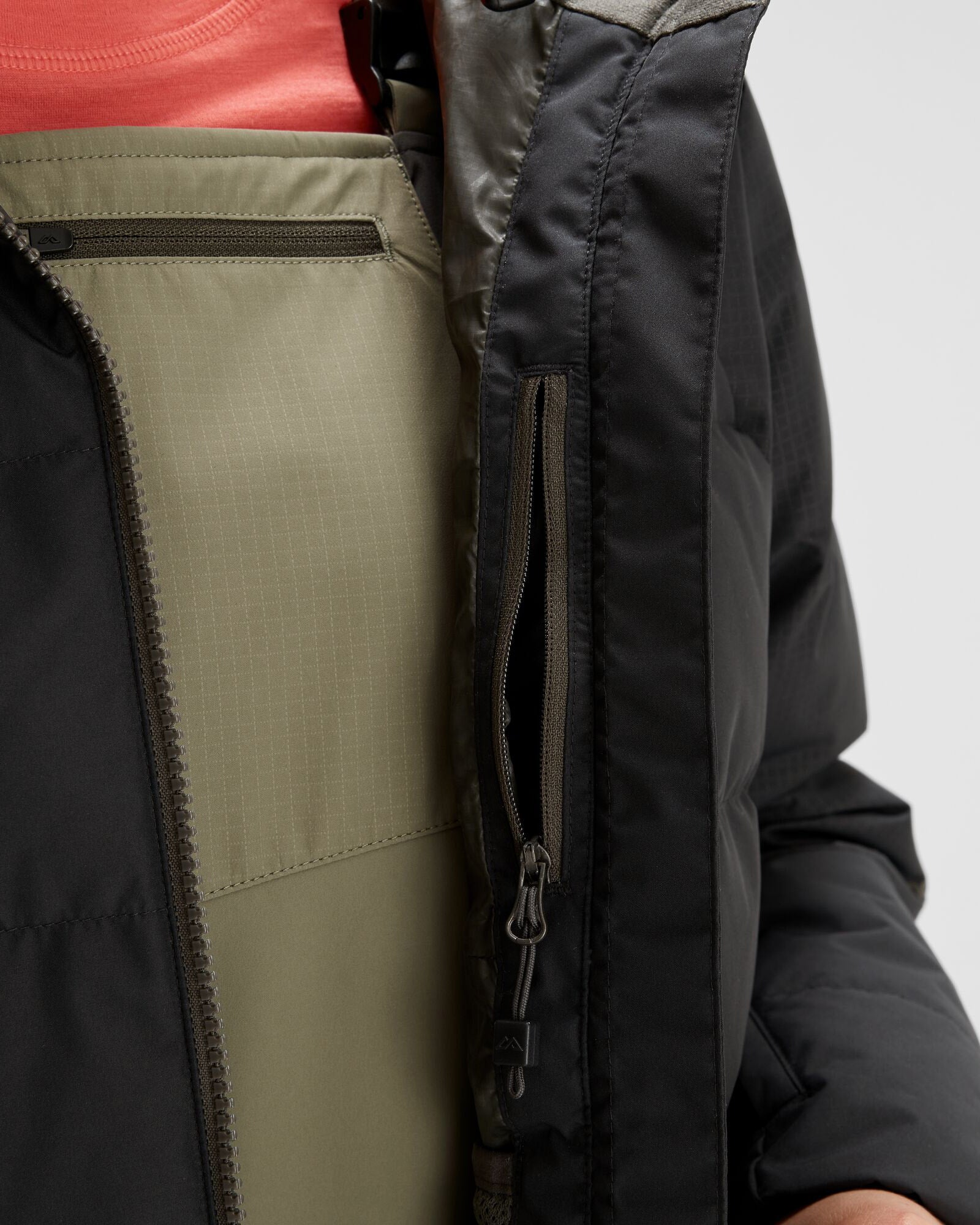 Women's PWDR Days Down Snow Jacket - Waterproof Winter Coat with Hood, Lightweight Warm Puffer Jacket for Skiing & Snowboarding (Black Stingray) - Perfect for Cold Weather Outdoor Activities