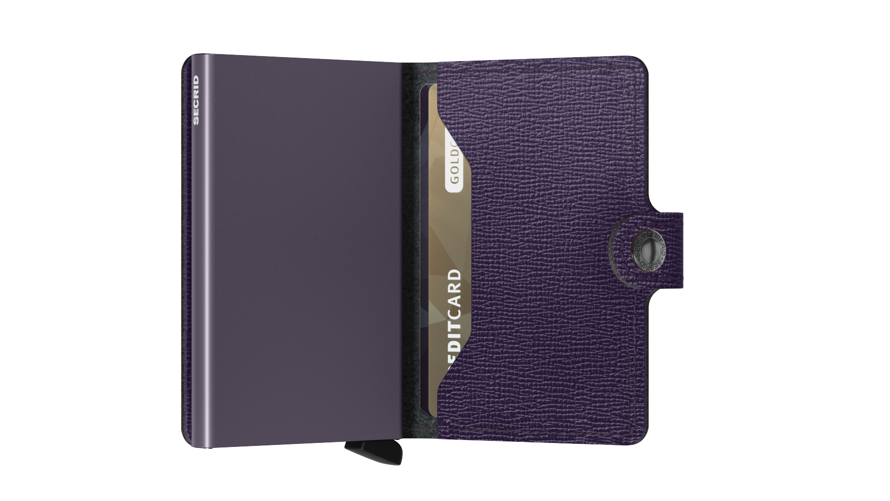 SECRID Miniwallet Crisple - Slim RFID Blocking Wallet for Men & Women | Compact & Secure Card Holder for Travel, Business & Everyday Use