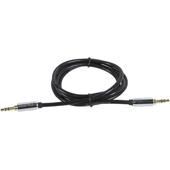 3.5mm Stereo Male to Male Audio Cable - 3 Feet Gold Plated Aux Cord for Headphones, Speakers, iPhone, Android - Perfect for Home, Car, Office & Gaming Setup