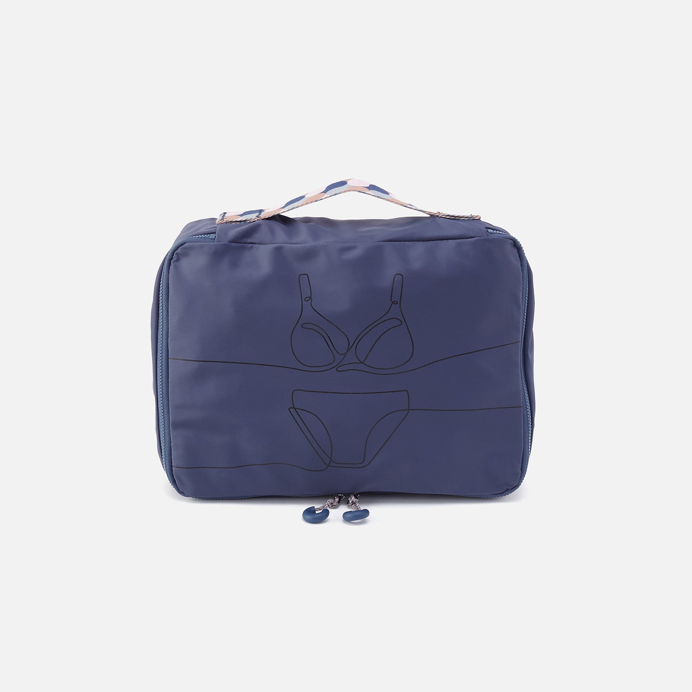 SET TO GO Medium Packing Cube - Eco-Friendly CaRefiber Recycled Nylon (Ocean Blue) - Perfect for Travel Organization & Suitcase Storage