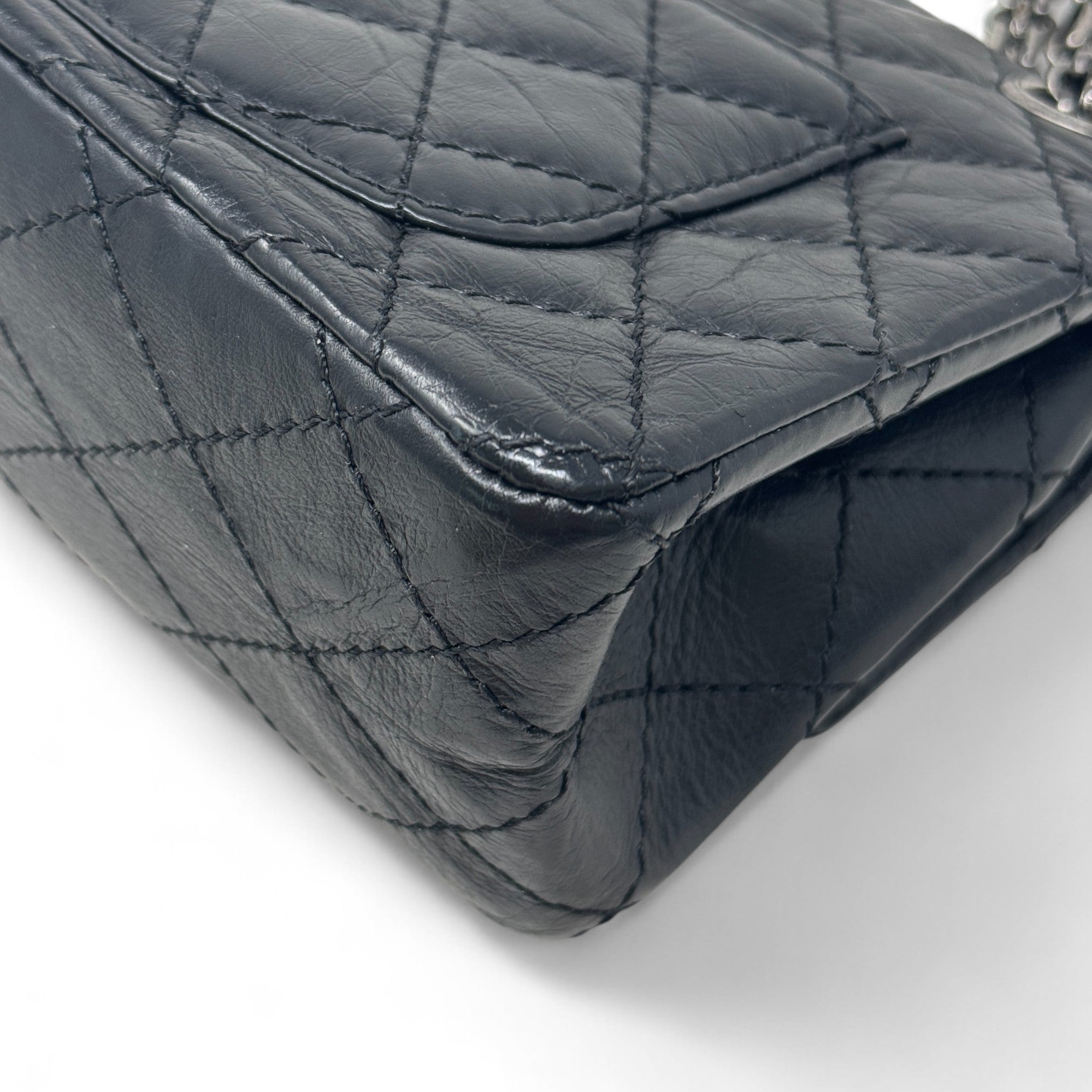 Chanel Black Charms 2.55 Reissue 224 Flap Bag - Luxury Designer Handbag for Women | Perfect for Evening Parties, Date Nights & Special Occasions