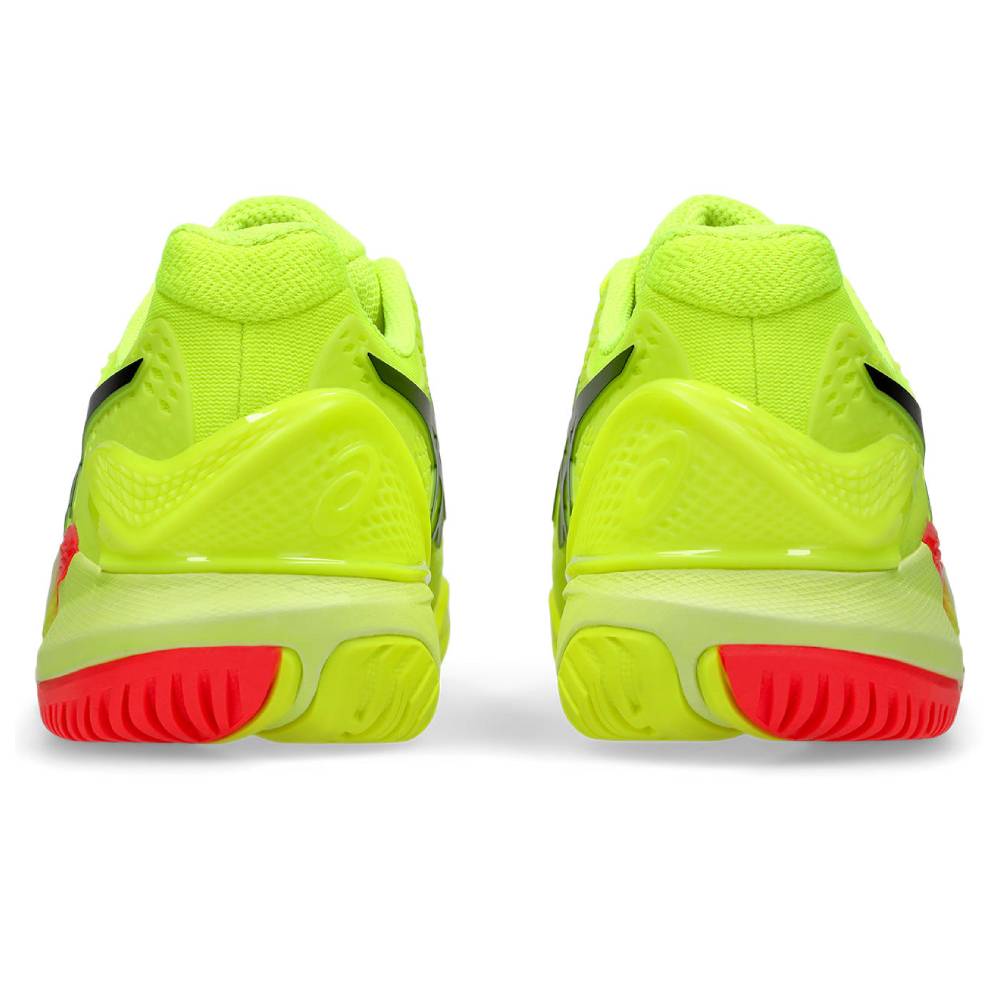 ASICS Gel Resolution 9 Paris Edition Men's Tennis Shoes - Safety Yellow/Black | High-Performance Court Shoes for Competitive Play & Training | Perfect for Hard Courts & Clay Courts