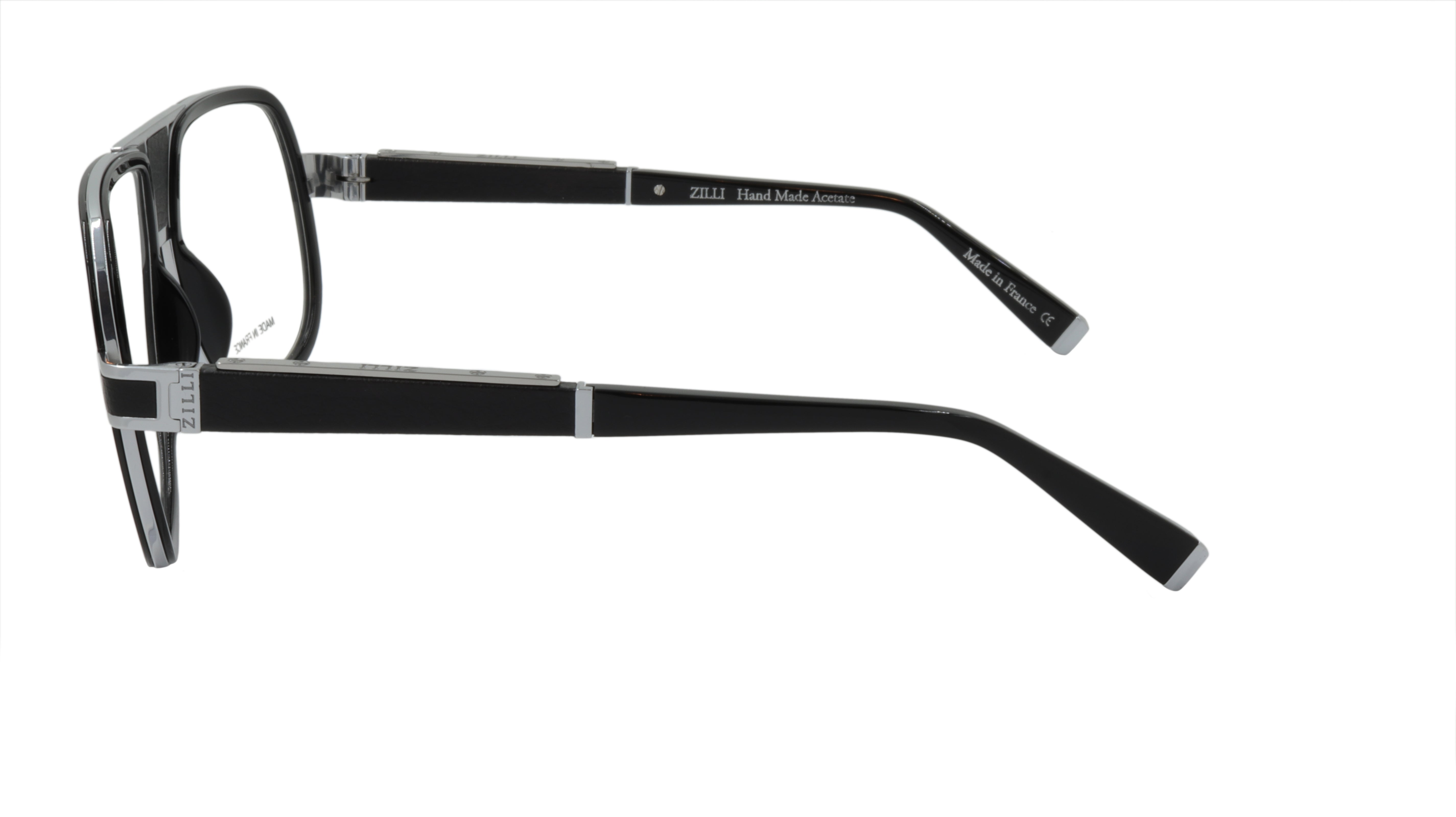 Premium ZILLI Eyewear Handcrafted in France - Titanium & Leather Luxury Sunglasses for Men & Women - Perfect for Travel, Driving, and Fashion Statements