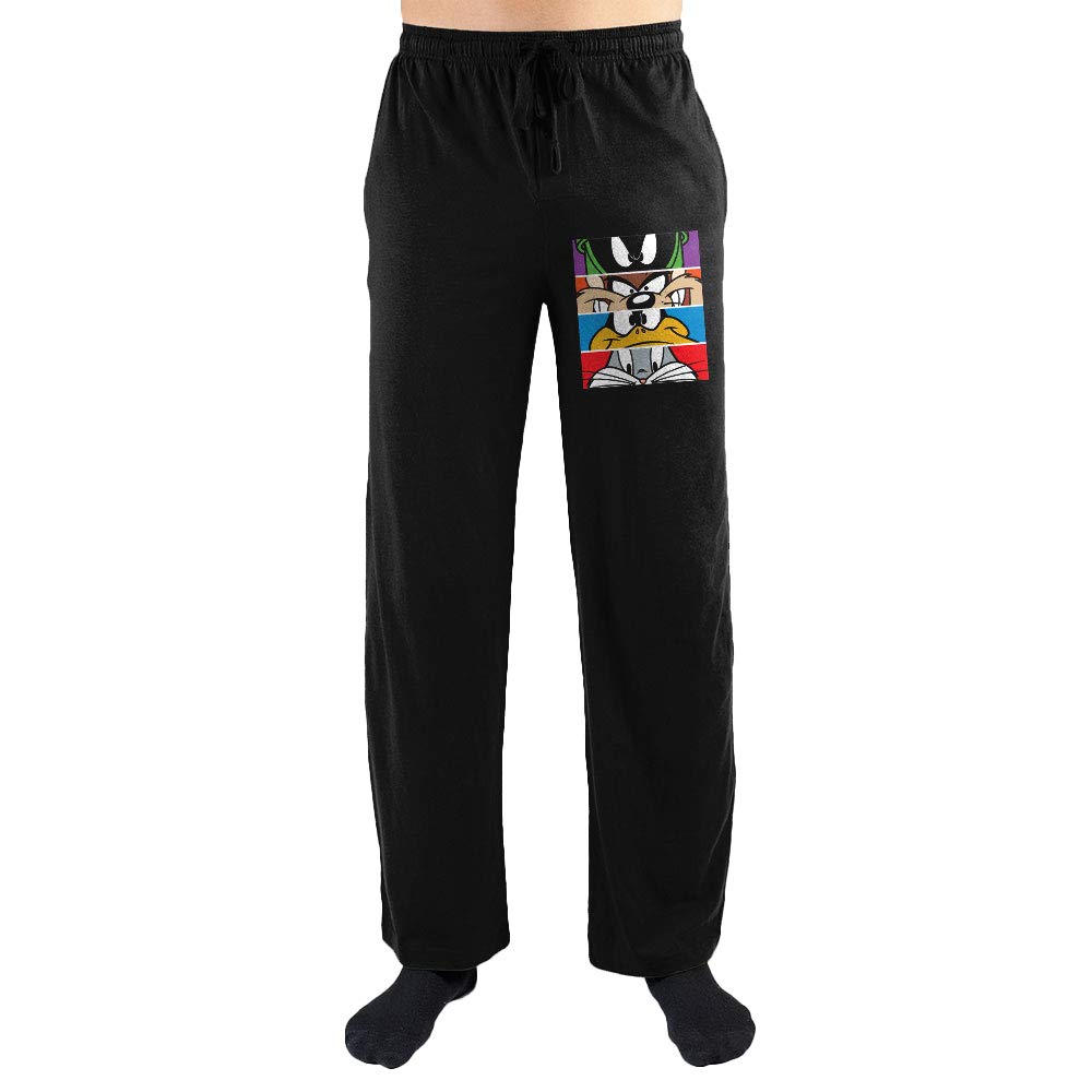 Bioworld Looney Tunes Characters Sleep Pajama Pants - Soft Cotton Lounge Pants for Women & Men, Perfect for Sleeping, Lounging & Cartoon Fans