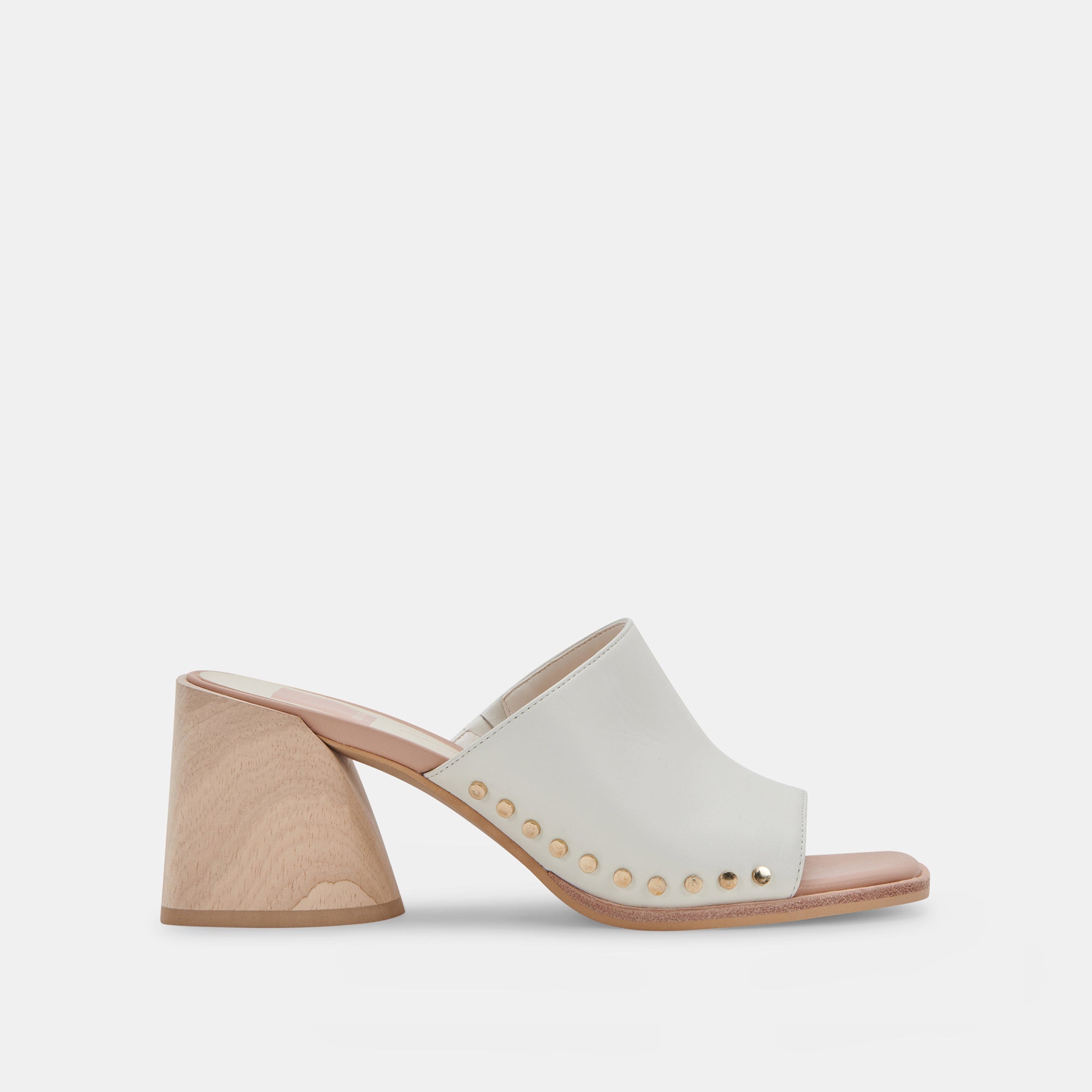 Revita White Leather Amino Heels - Comfortable Women's High Heels for Work, Parties & Special Occasions