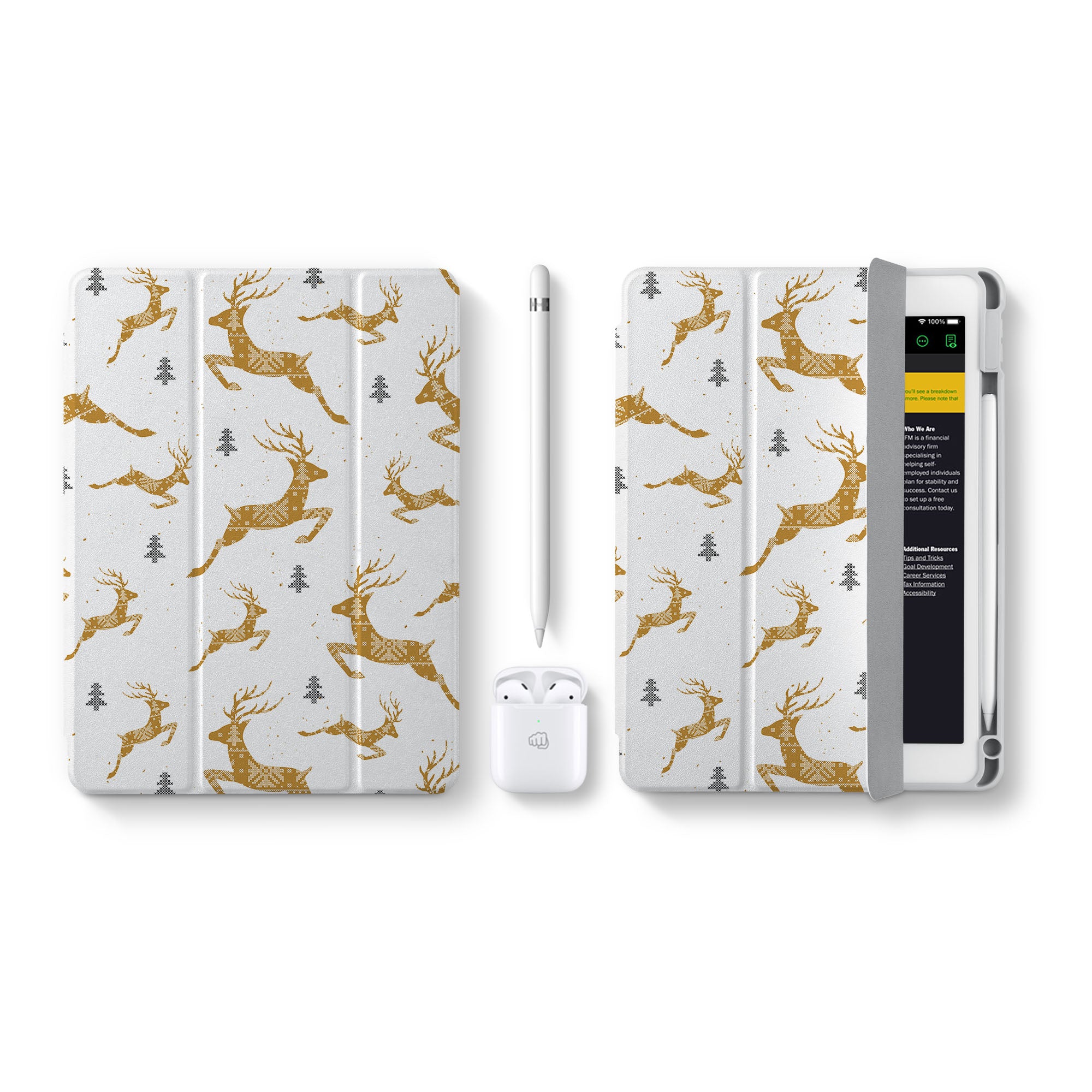 iPad 360 Elite Case - Premium Rotating Protective Cover for iPad (6th/7th/8th Gen) - Perfect Christmas Gift for Work, School & Travel