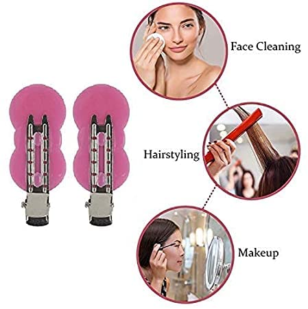 KAVIN Set of 12 Hairdressing Sectioning Clips - Professional Hair Cutting, Coloring & Styling Pins for Salon & Home Use (Multicolor) - Perfect for Highlighting, Balayage & Precision Haircuts