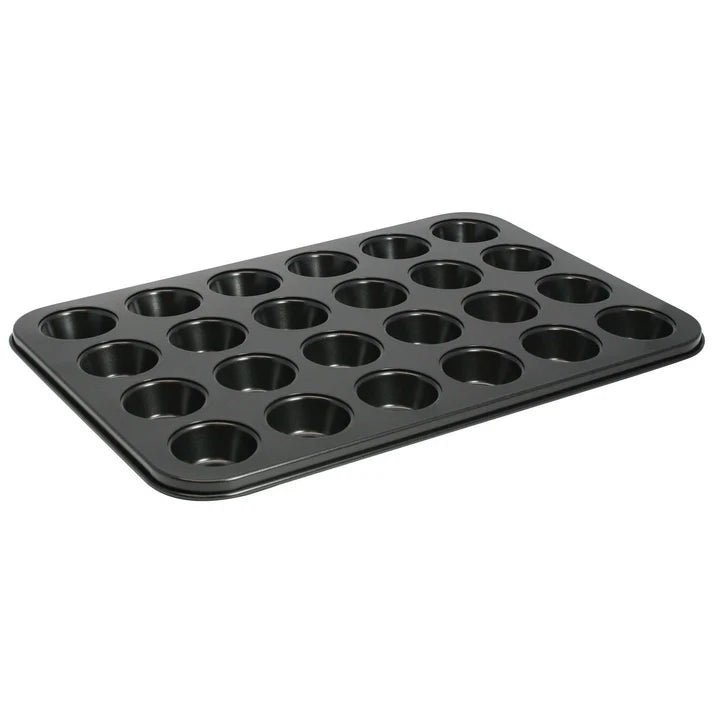Winco 24 Cup Non-Stick Muffin Pan - Premium Baking Sheet for Cupcakes, Muffins & More - Perfect for Home Baking, Parties & Holiday Treats