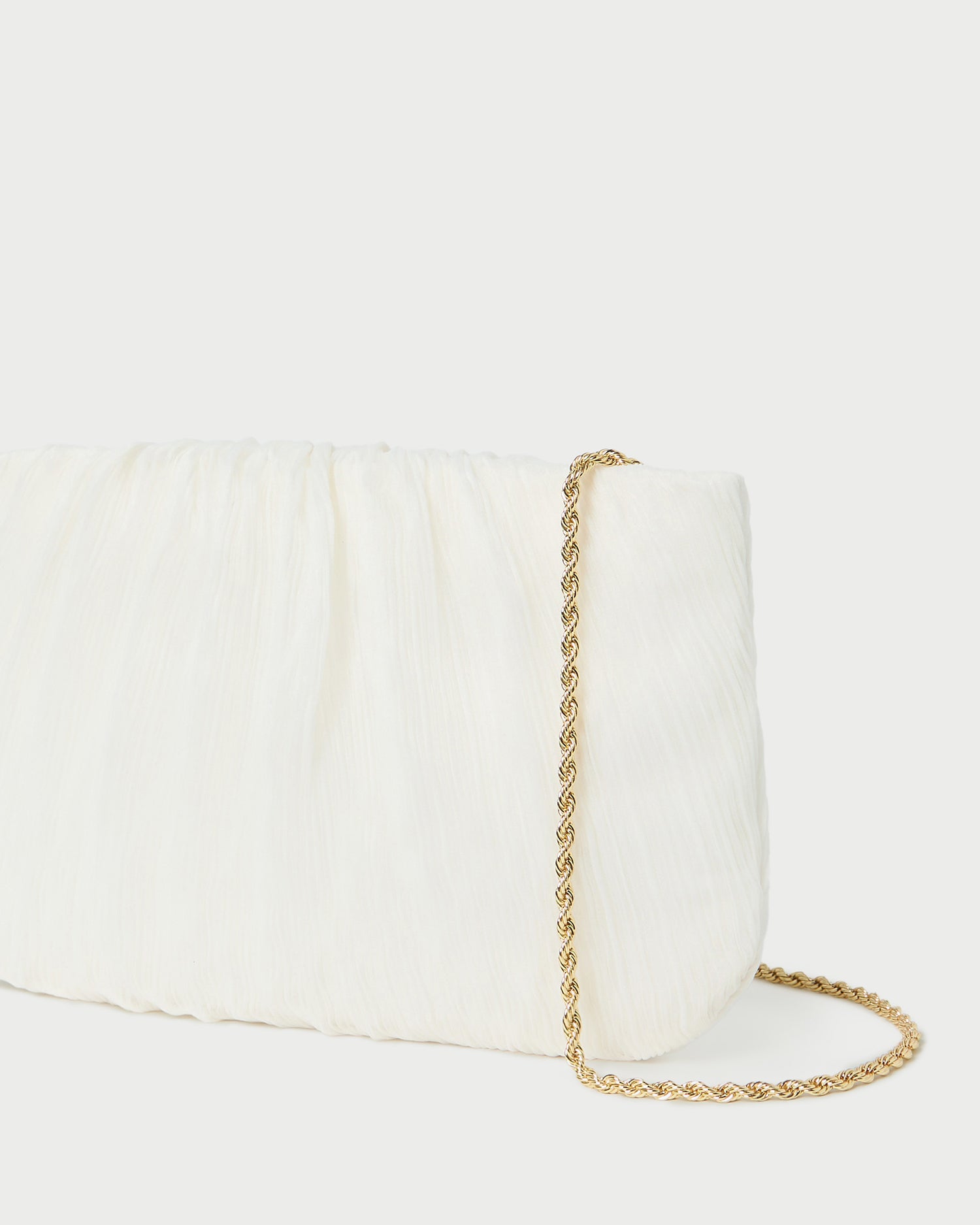 Brit Pearl Flat Pleated Clutch Bag for Women - Elegant Evening Clutch with Pearl Accents | Perfect for Weddings, Parties & Special Occasions